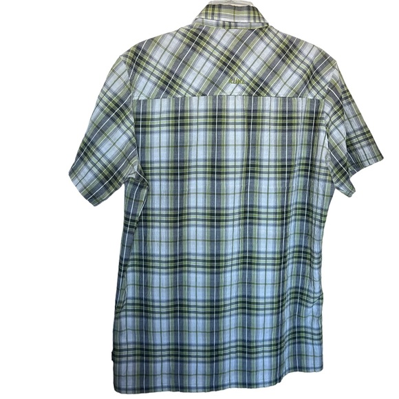 Kuhl Size Medium Mens Short Sleeve Gauzy Button Front Shirt - Picture 4 of 13